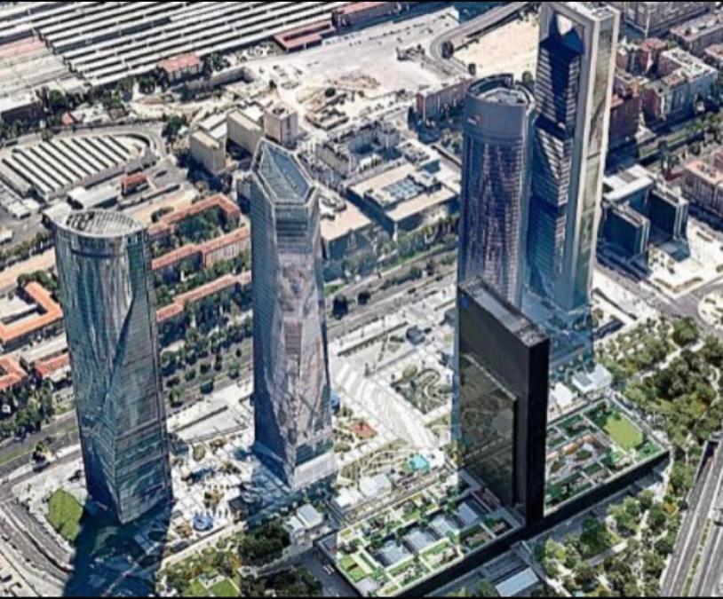 De Frente A 4 Torres, Habitacion Con Bano Madri Exterior foto